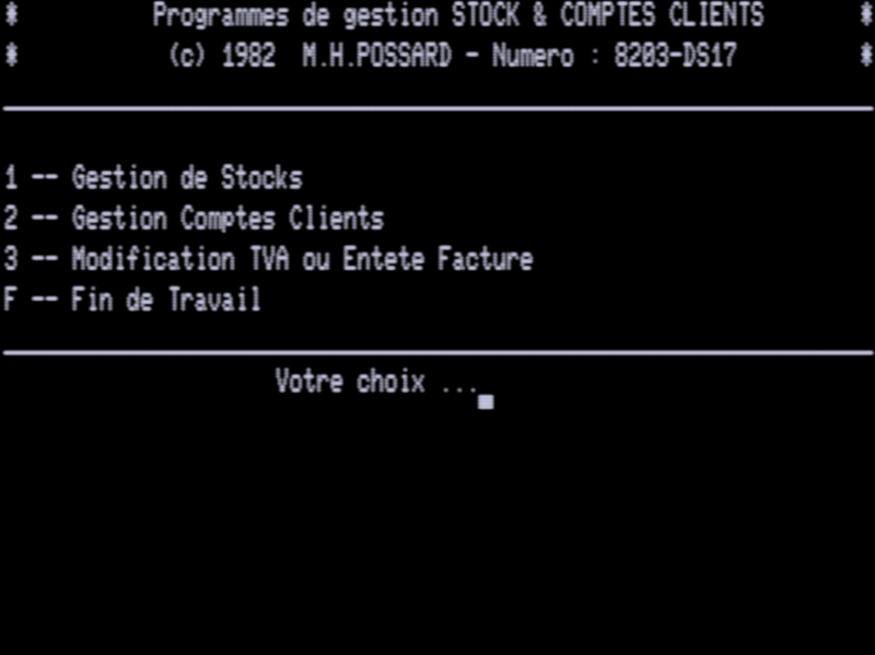 Screen shot